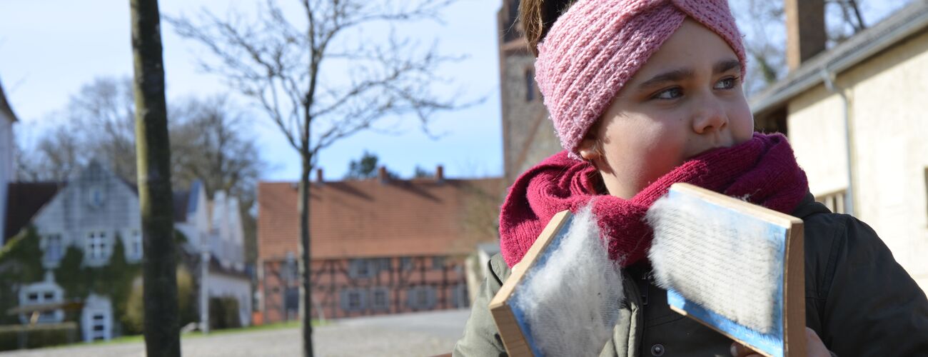 Vom Schaf zum Pullover
