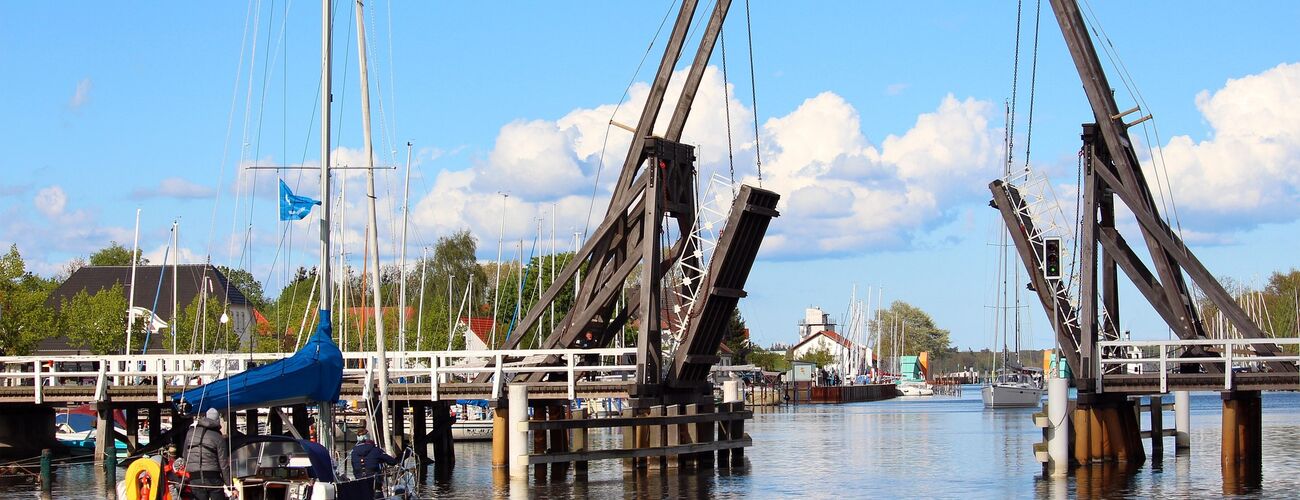 Greifswald Wieck, Ryck, Hafen
